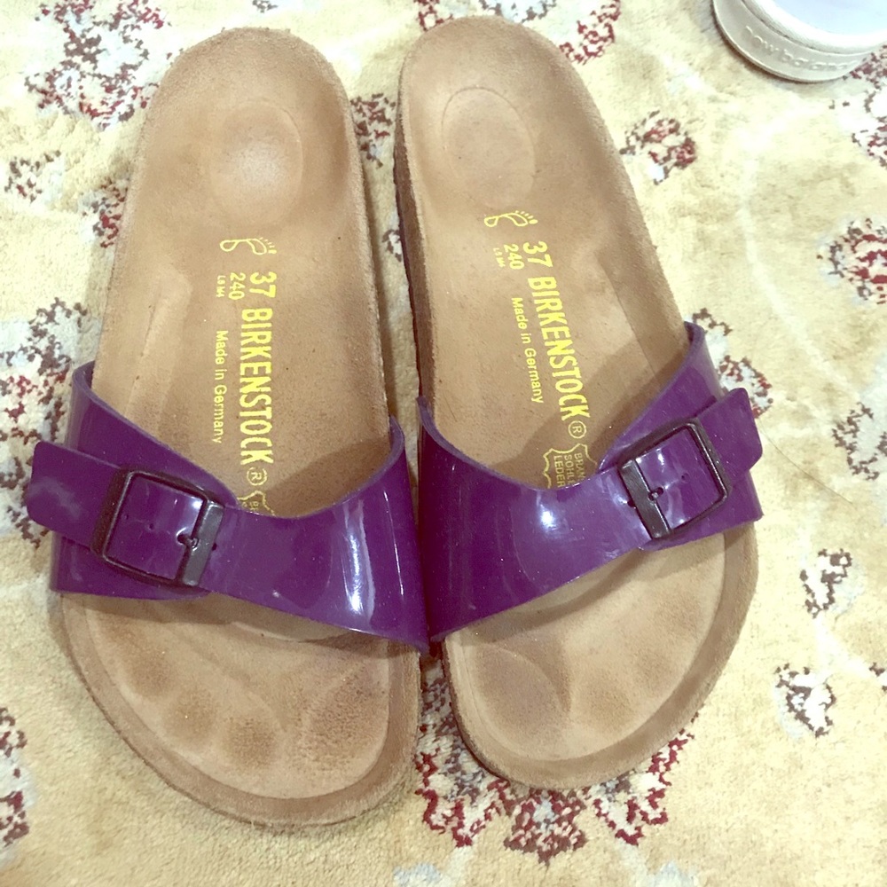 Birkenstock Madrid Purple Sandals